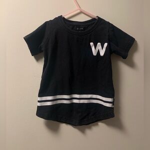 WLKN black t-shirt unisex 4 years